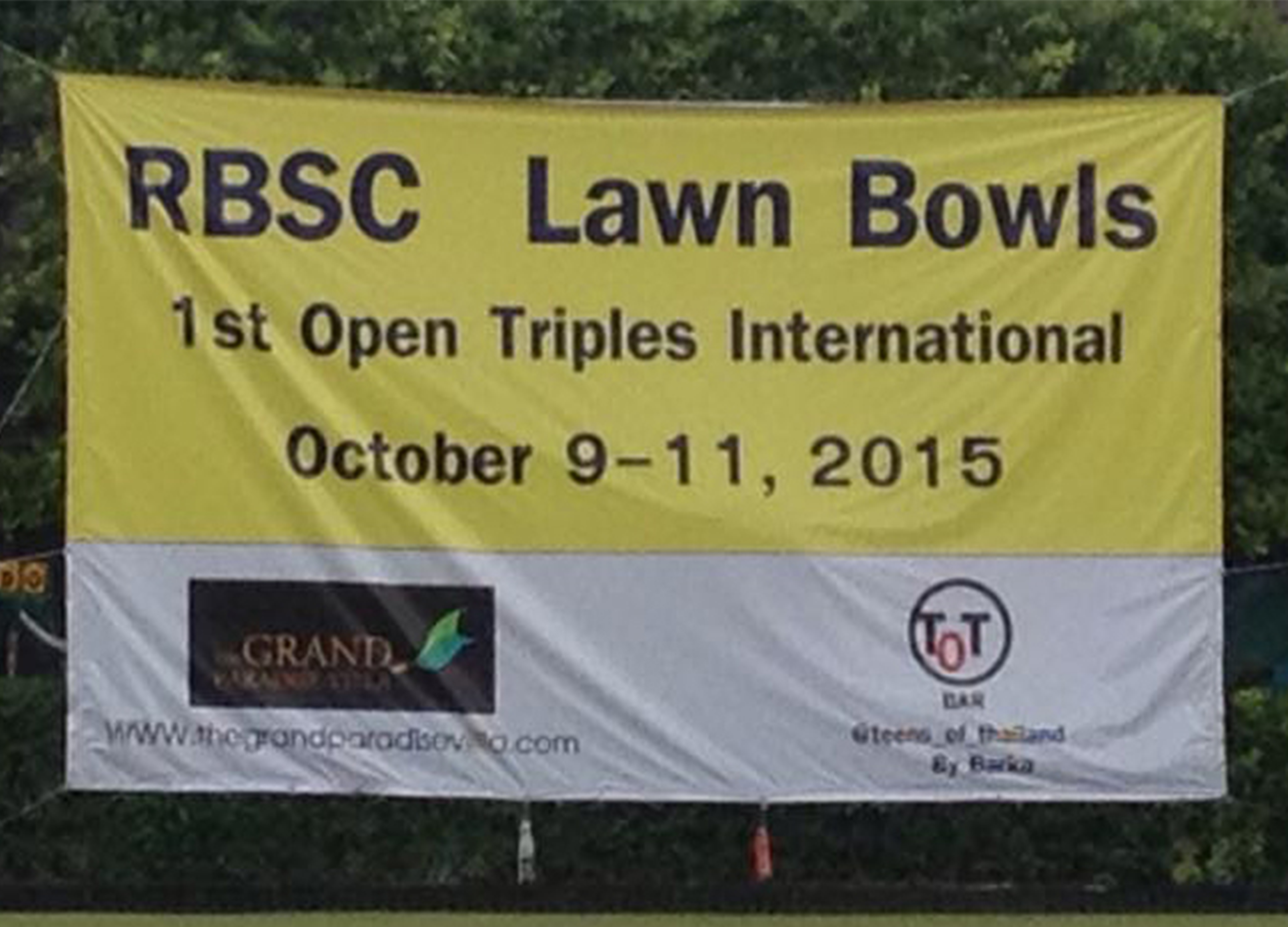 จัดส่งอาหารชุด งานRBSC Lawn Bowls International Bangkok