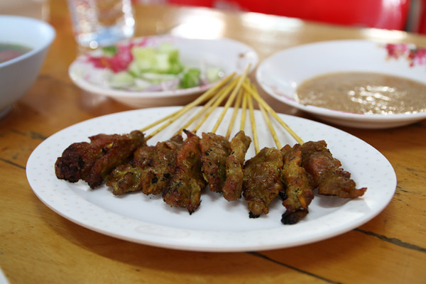 Beef satay